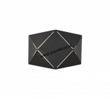 Nástenné svietidlo ZANDOR čierne, LED6,5W, 3000K, L18 cm