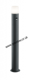 Stĺpik HOOSIC Senzor Antracit, 1/E27, H80cm, IP44