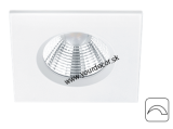 Svietidlo podhľadové LED ZAGROS Biela mat.,  LED5.5W, 3000K. IP65
