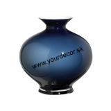 Váza AURORA modrá H30