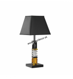 Stolná lampa FABLE Amber/Black, H47