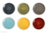 JAIPUR Multicolor jedálenská súprava tanierov SET18ks