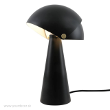 Stolná lampa ALIGN Čierna 1/E27