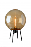 Stolná lampa LANTAREN Amber/Black, H58 cm