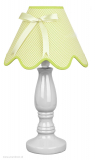 Stolná lampa LOLA pistáciová, H41 cm