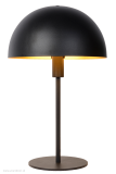 Stolná lampa SIEMON Black, 1/E14, H40 cm