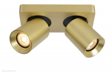 Stropné svietidlo NIGEL Matt Gold/Brass LED 2x5W GU10 
