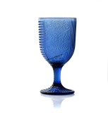 MIBA pohár na stopke Blue, 350ml, SET6ks 