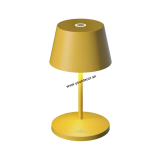 Stolná lampa SEOUL AKKU Žltá IP65