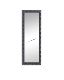 Nástenné zrkadlo TANJA čierno-strieborné L50 x H150cm