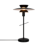 Stolná lampa CARMEN čierne 1/E14, D23 cm