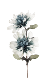 1P209 Umelá kvetina Scabious modrá, H100cm
