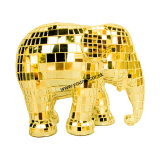 Soška slona DISCO DISCO GOLD H15cm