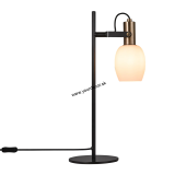 Stolná lampa ARILD Čierna / Biela 1/E14 H45cm