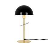 Stolná lampa ELLEN Mosadz/Čierna 1/E14 H41,5cm