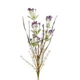 1P211 Umelá kvetina Morel - Smrž fialová H58cm