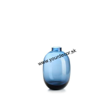 Váza SILHOUETTE modrá D17,5cm H26cm