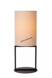 Stolná lampa HERMAN krémová 1/E27 D20cm