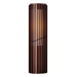 Stĺpik ALUDRA Hnedá prímorská metalíza, 1/E27, H45cm, IP54