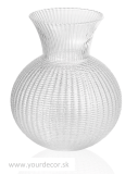 Váza OPHELIA číra H25 cm