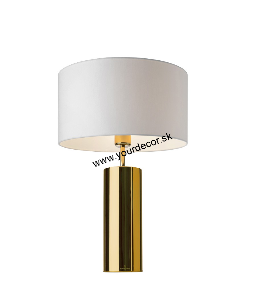 Stolná lampa PRAG Gold / White D36