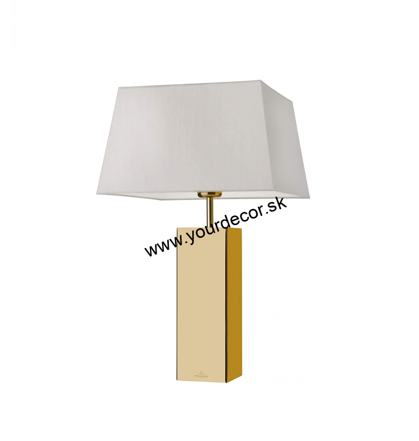 Stolná lampa PRAG Gold / White 32x32