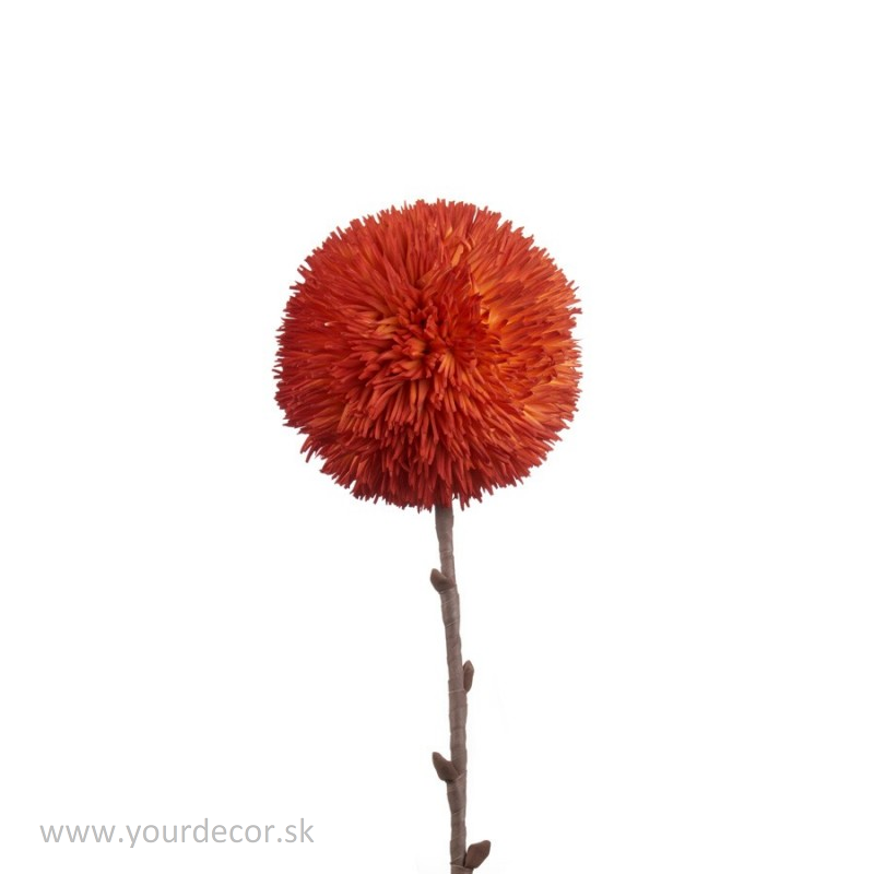 1P168 Umelá kvetina Allium orange