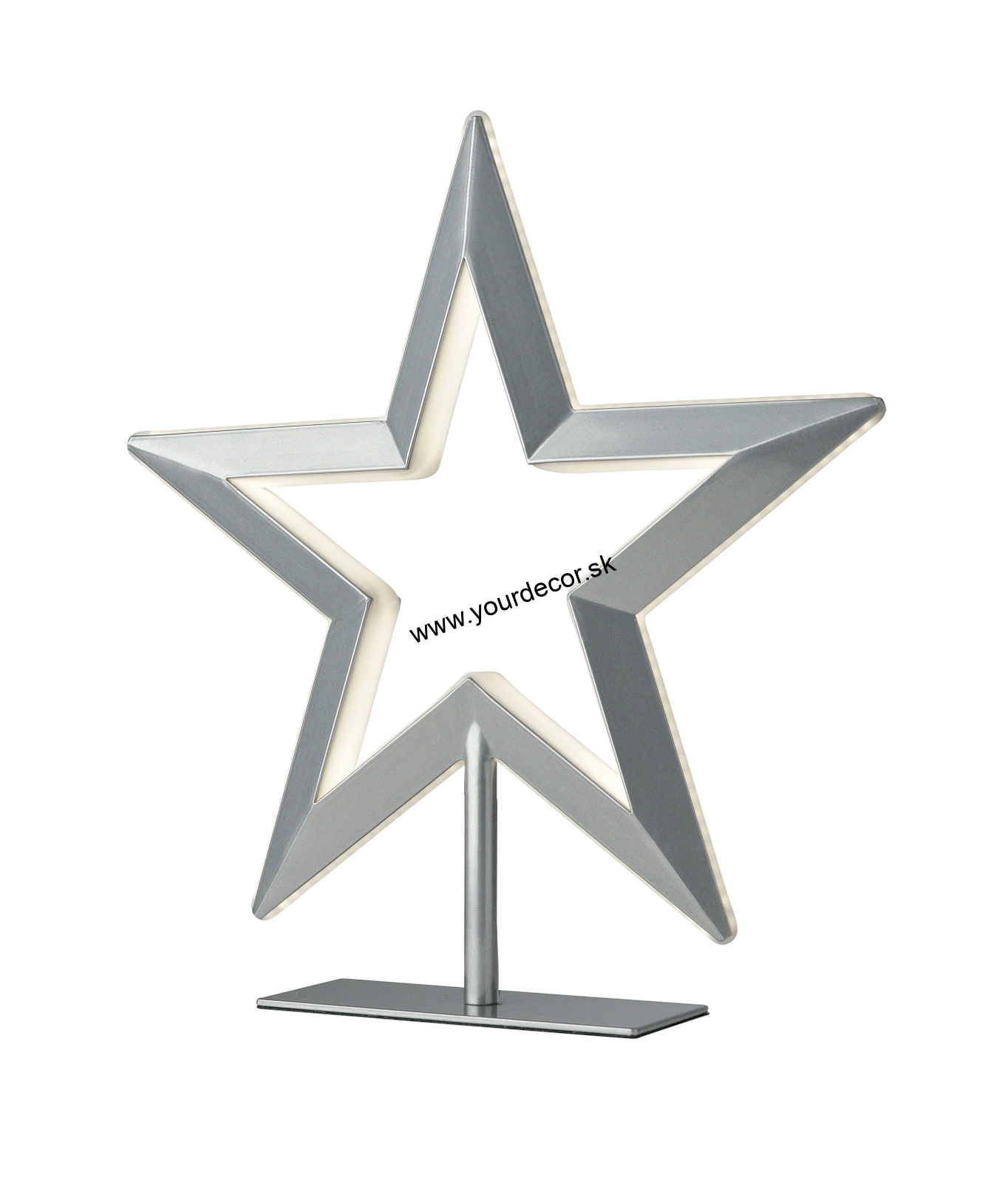 Stolná lampa MYRA LED Silver H43 cm, Hviezda