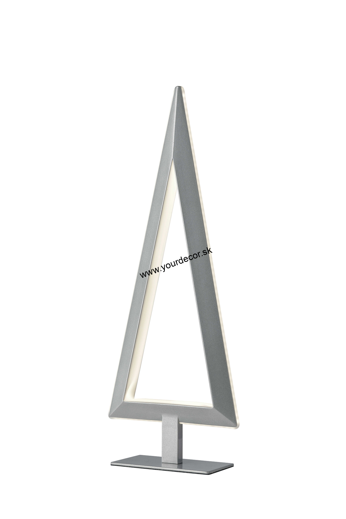 Stolná lampa WIEN LED Silver H53 cm, Stromček
