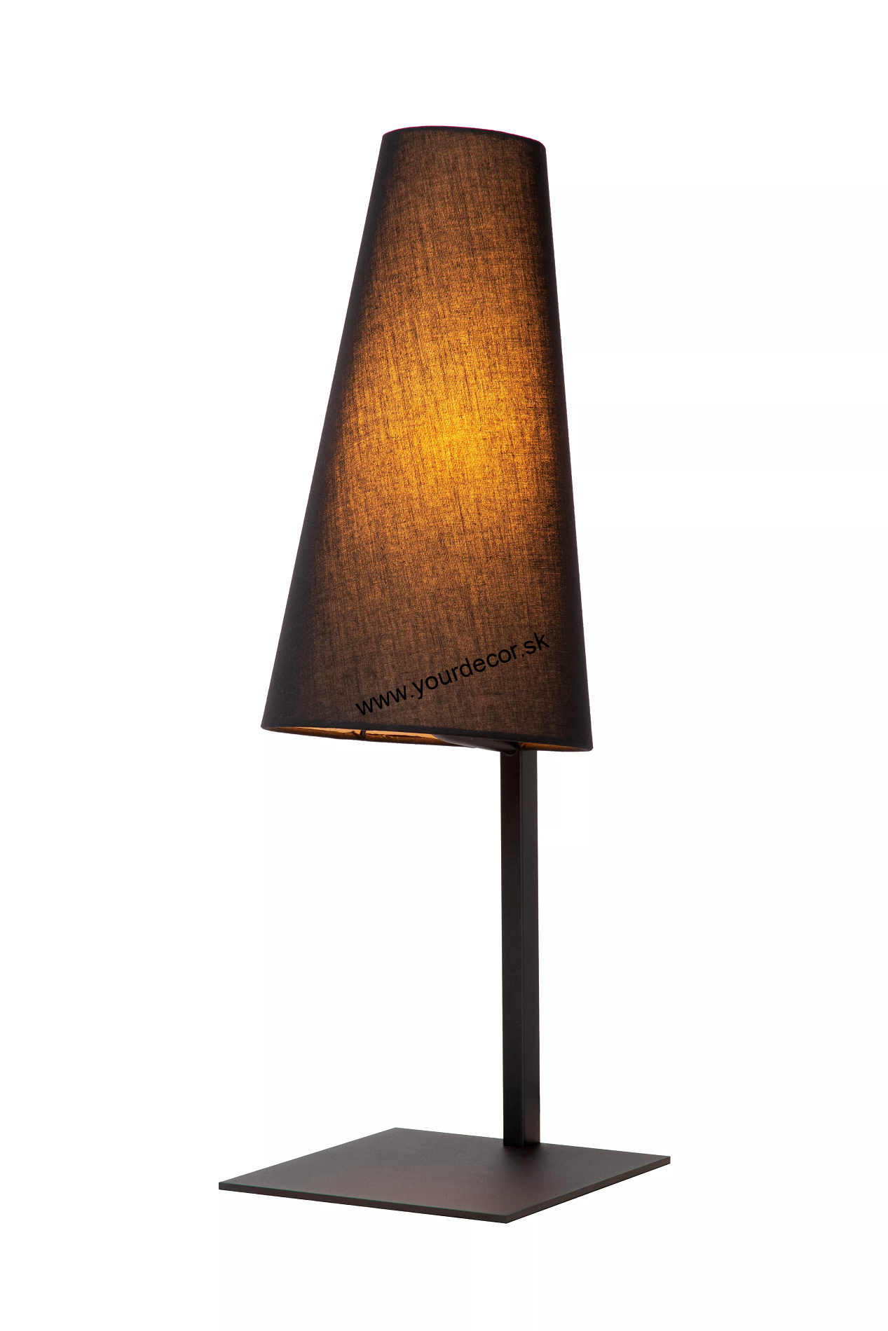 Stolná lampa GREGORY Čierna 1/E27