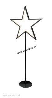 Hviezda LUCY LED5W, Black, H130 cm