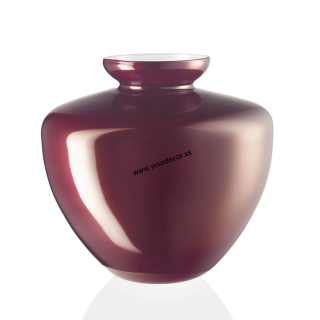Váza CAPALBIO Red glossy, H21,8 cm