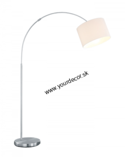 Stojatá lampa HOTEL White, 1/E27, H150 - 215 cm