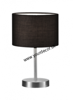 Stolná lampa HOTEL Black, E14, H32 cm