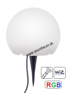 Zapichovacie záhradné svietidlo NECTOR WiZ, D30,IP44