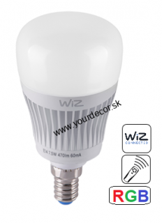 Žiarovka LED WIZ, LED 7,5W/E14