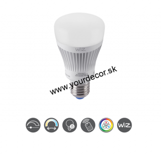 Žiarovka LED WIZ, LED 11,5W/E27, 806lm, 2200-6500K