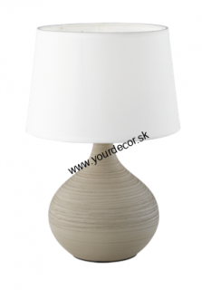 Stolná lampa MARTIN cappucino 1/E14, H29cm