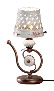 Stolná lampa VERONA 1/E14, H33cm
