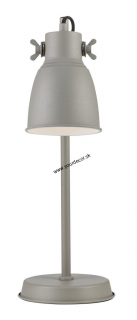 Stolná lampa ADRIAN sivá