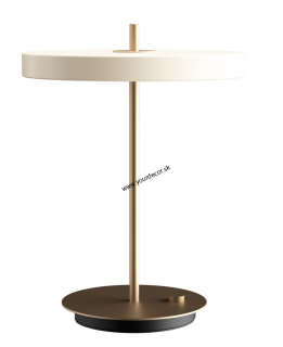 Stolná lampa Umage ASTERIA TABLE biela perla