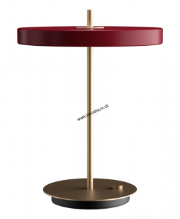 Stolná lampa Umage ASTERIA TABLE červený rubín