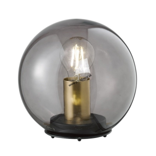Stolná lampa DINI Dymová, 1/E27, D20cm