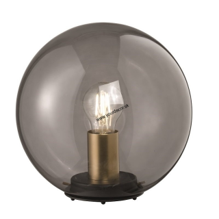 Stolná lampa DINI Dymová, 1/E27, D25cm