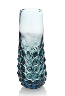 Váza LES DEUX AMIS modrá H32cm
