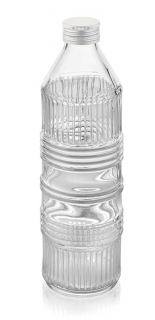 Fľaša na vodu INDUSTRIAL CHIC číra 0,85L, H27cm