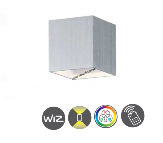 Nástenné svietidlo FIGO WiZ, Aluminium