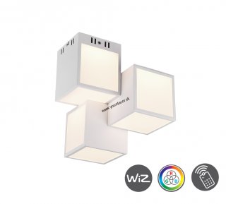 Stropné svietidlo OSCAR WiZ, 3xLED8W, White