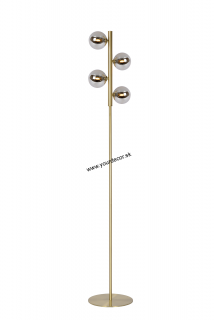 Stojatá lampa TYCHO Matt Gold / Brass 4/G9. H145cm
