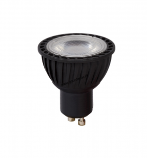 Žiarovka LED GU10-5W, 320lm, 3000K Dim. Black